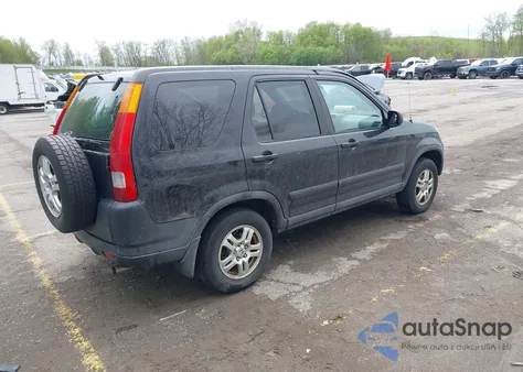 2003 Honda Cr-V Ex из США, поврежденный, VIN SHSRD78823U161401